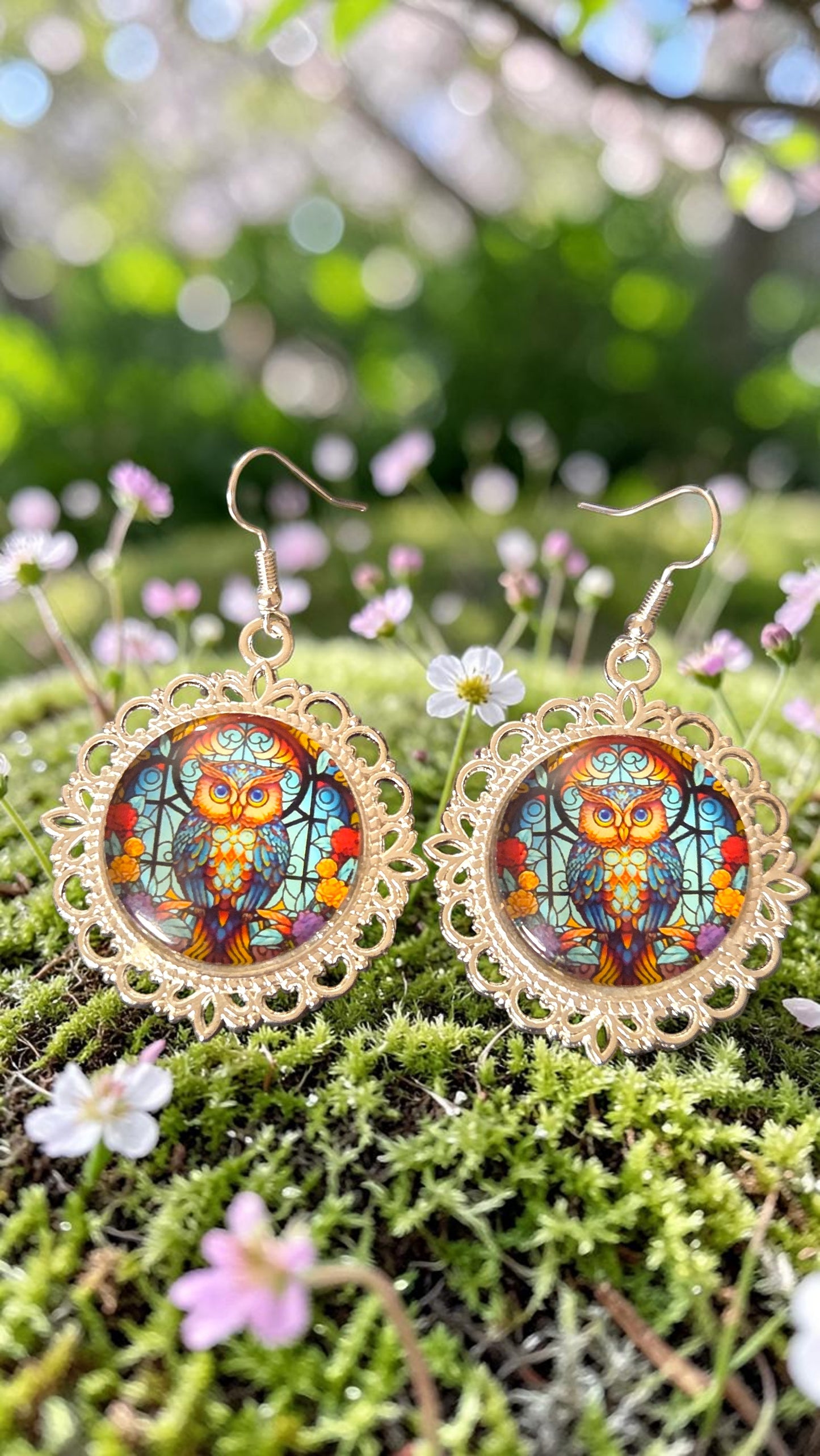 Owl Earrings #5025