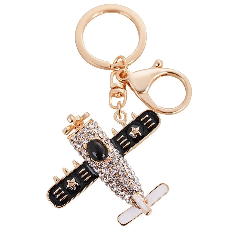 2025 Fashion Crystal bag Shape Flower Rhinestone Keychain for Women's bags Pendants Decoration Accessories Car keyrings Jewelry