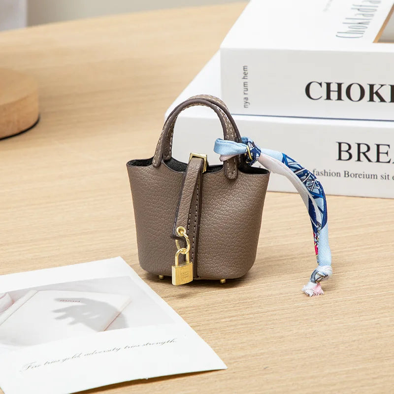 Mini Bag Pendant Keychain Hanging Accessory Zero Wallet Creative Portable Bracelet Bluetooth Earphone Bag Multifunctional