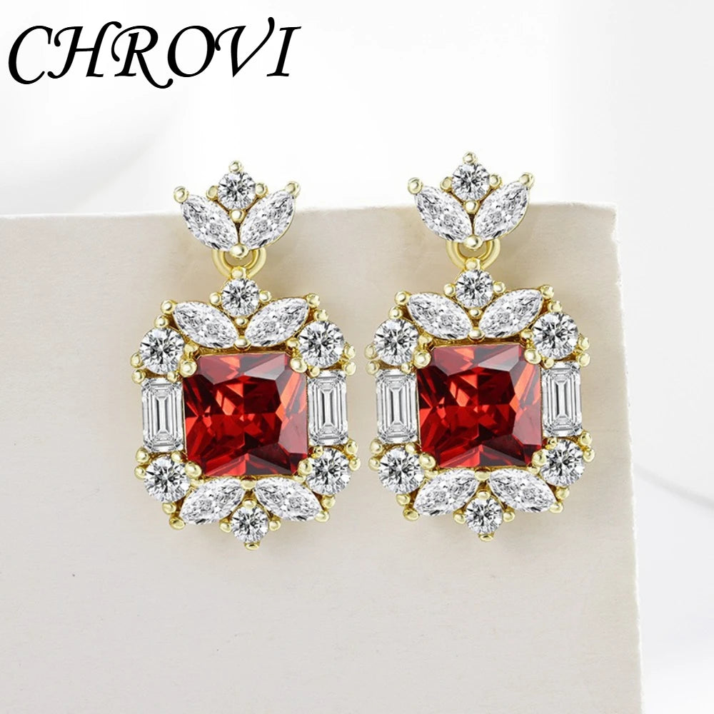 Fashion 925sterling silver jewelry set gemstone ring, ear studs, necklace, women's earrings, pendant, bracelet, hand accessory
