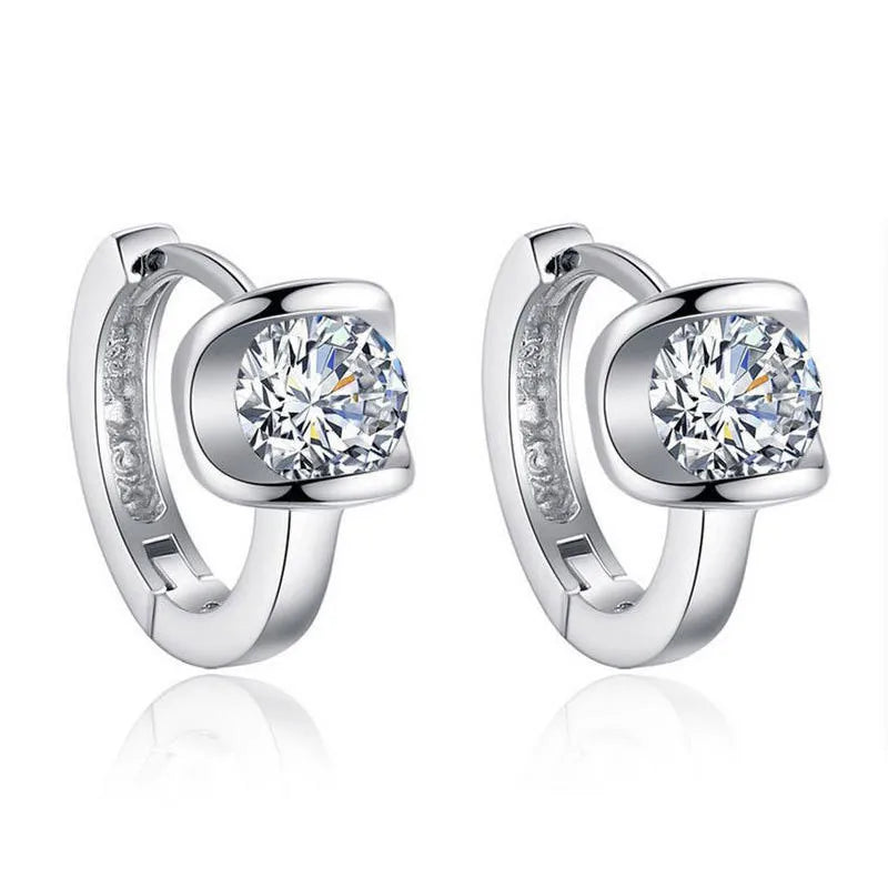 925 Sterling Silver Earrings stud Butterfly For Women Exquisite Student Girlfriend Jewelry Accessories Wedding Fashion Gift