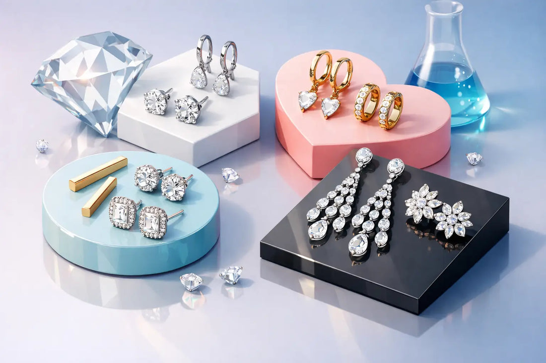Lab Grown Earrings Gift Guide for Every Style