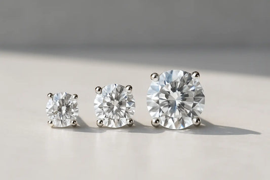 Diamond Stud Sizes: What’s Right for You?