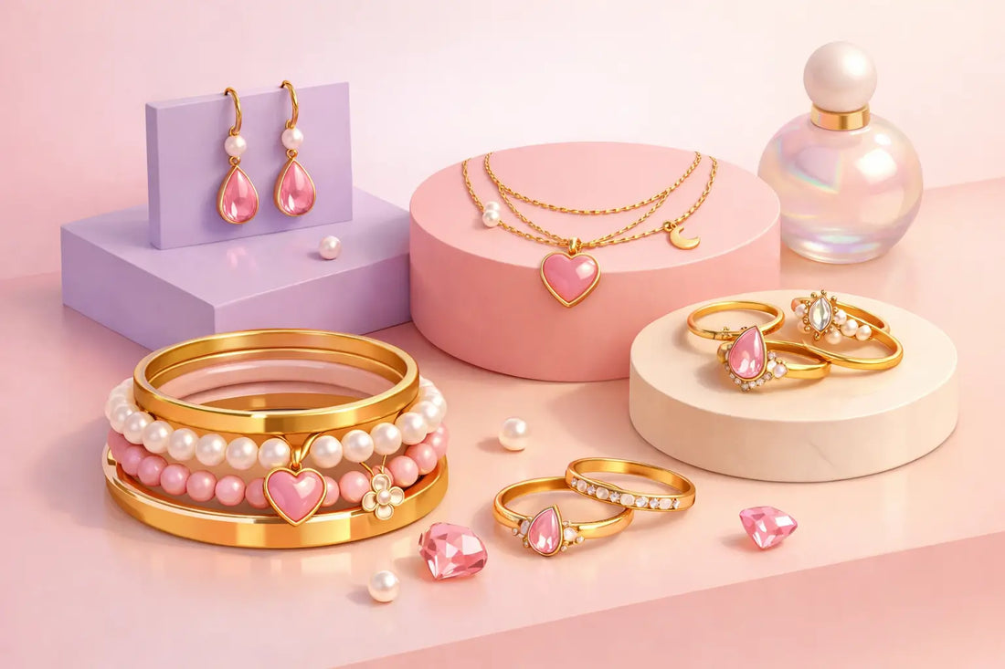 How to Build a Feminine Jewelry Stack