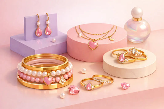 How to Build a Feminine Jewelry Stack