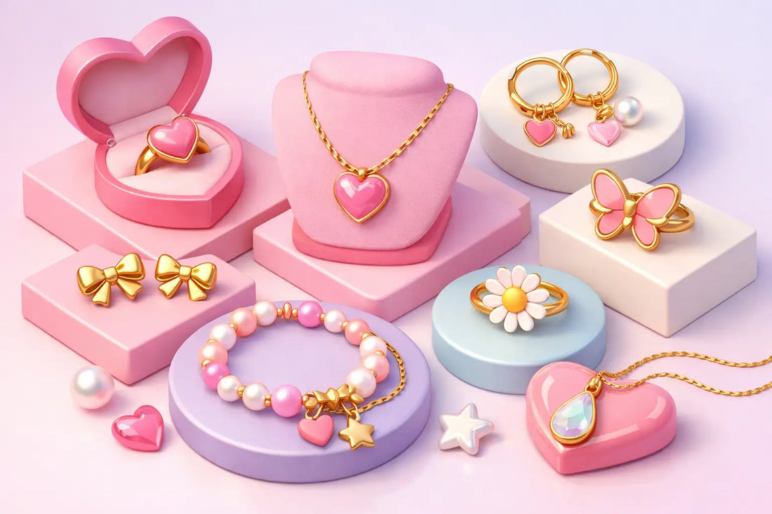 Jewelry Trends for Girly Aesthetic Style