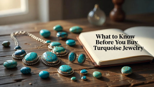 Professional header image for list-based article: What to Know Before You Buy Turquoise Jewelry