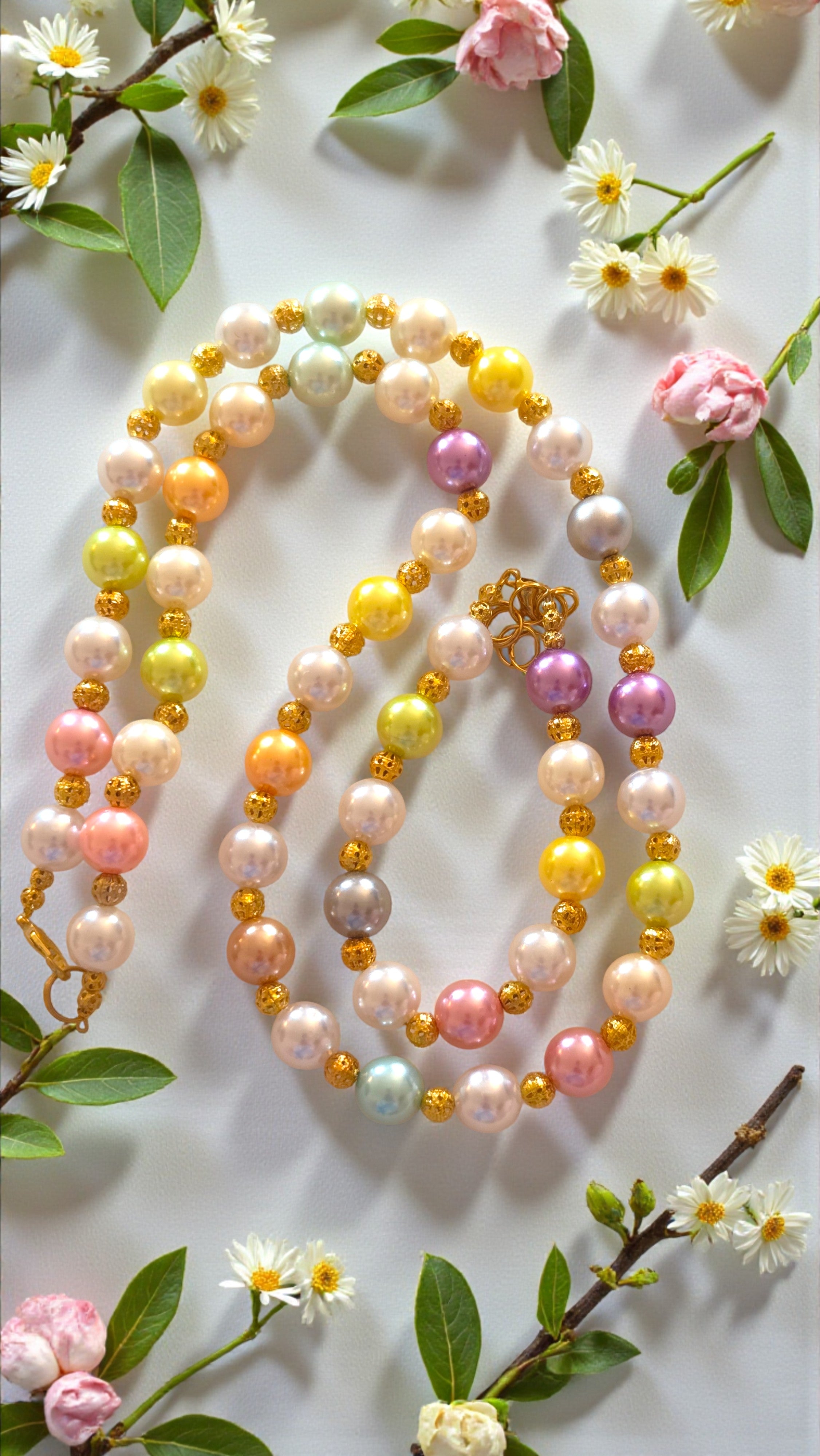 Pearl Beaded Bracelet   #4765