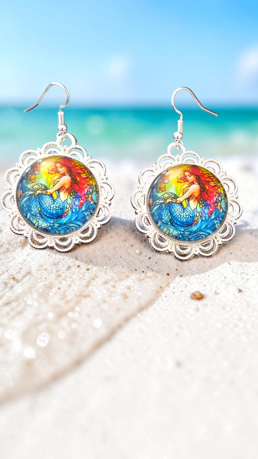 Mermaid Earrings   #5021