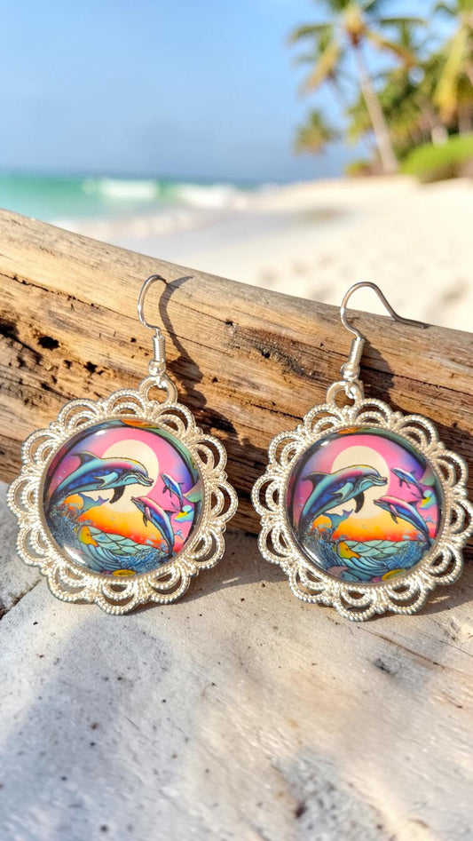 Dolphin Earrings   #5022