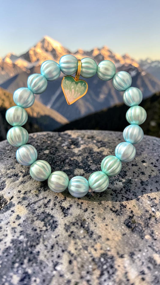Heart Charm Bracelet   #5052