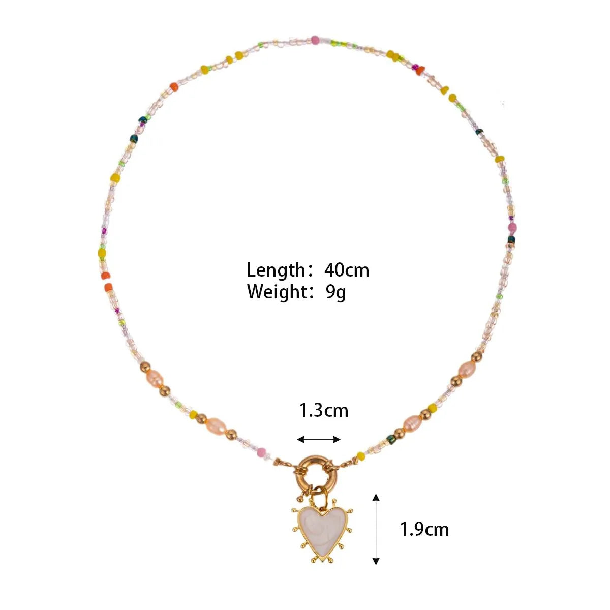 2026 Fashionable New Heart and Peach-shaped Bead Pendant Necklace Baroque Freshwater Pearl Necklace Gift