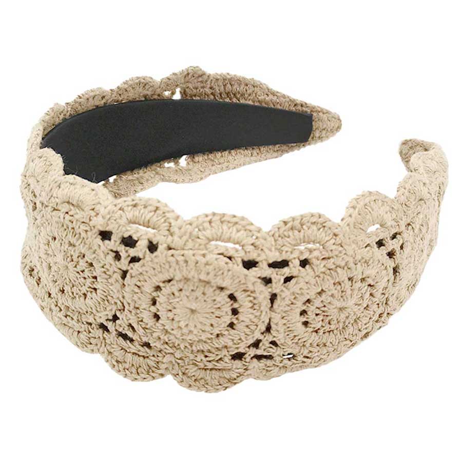 Solid Crochet Headband