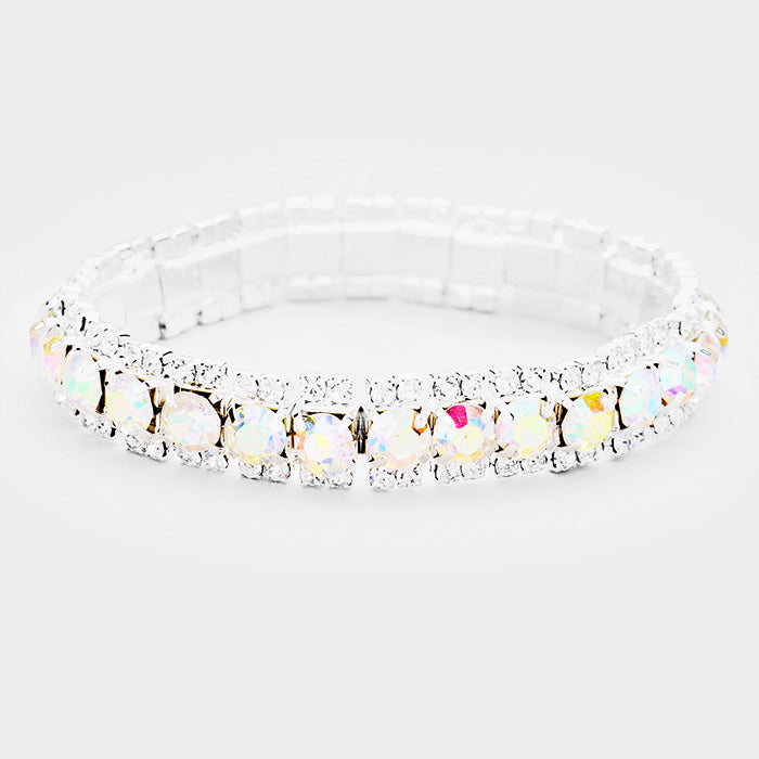 Crystal Rhinestone Stretchable Bracelet