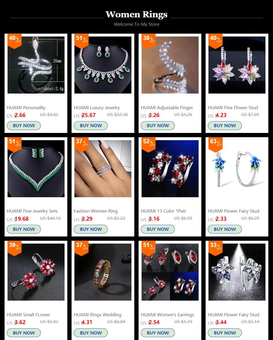 Fashion Trendy Jewelry Rings For Women Cubic Zirconia Charms Bridal Wedding Engagement White Gold Color Ring Drop Shipping