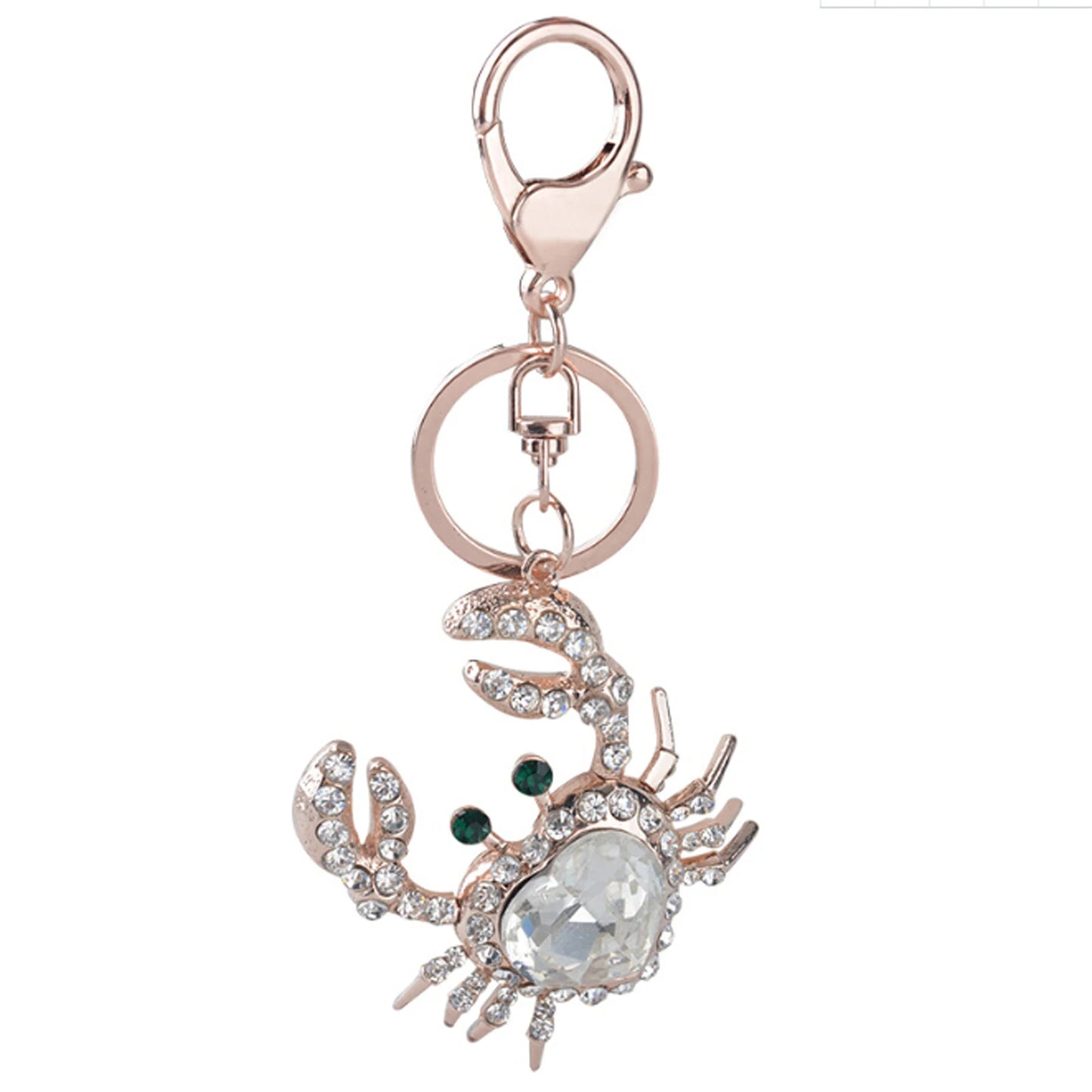 Fashion Rhinestone Crystal Metal Keychain Lovely Cartoon Marine Style Tortoise Fish Dolphin Keyring HandBag Car Pendant Gift