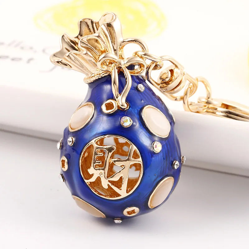 2026 Full Crystal Motorcy Pendants Jewelry Animal Keychain Car keyrings Women's bag accessories Unicorn keychain Rhinestone Keys