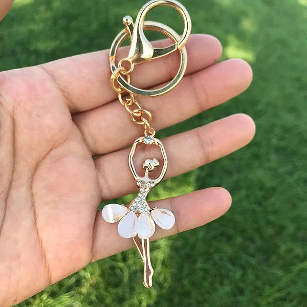 2024 Full Rhinestone Crystal Pumpkin Keychains Car Keyrings Women's Bags Decoration Keychain Gifts Holiday Jewelry