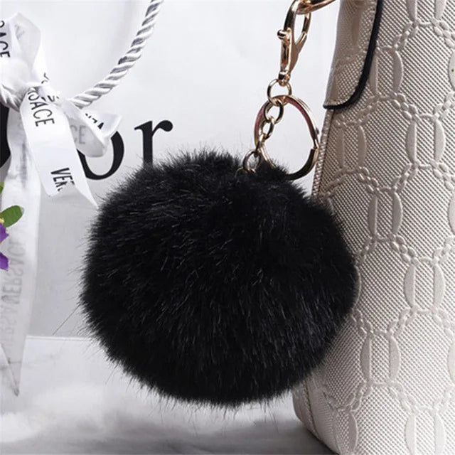 Lovely Cinderella Pumpkin Carriage Keychain Crystal Keyring Pendant Purse Bag Car Keychain