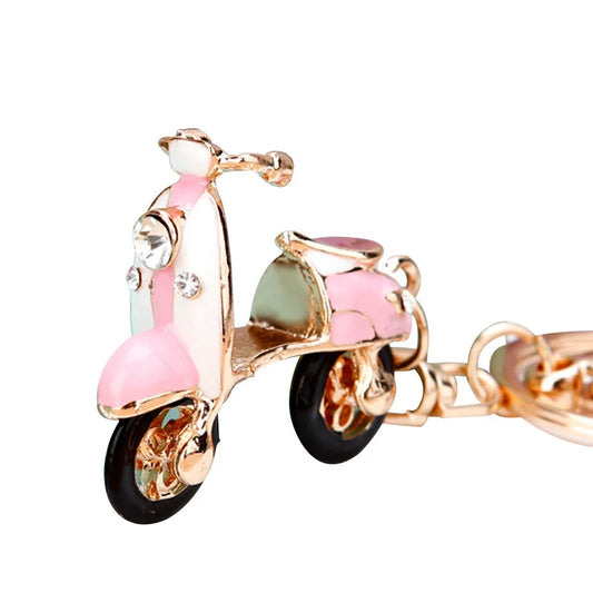 2026 Full Crystal Motorcy Pendants Jewelry Animal Keychain Car keyrings Women's bag accessories Unicorn keychain Rhinestone Keys