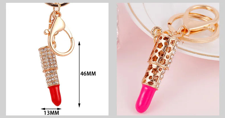 2026 Full Crystal Motorcy Pendants Jewelry Animal Keychain Car keyrings Women's bag accessories Unicorn keychain Rhinestone Keys