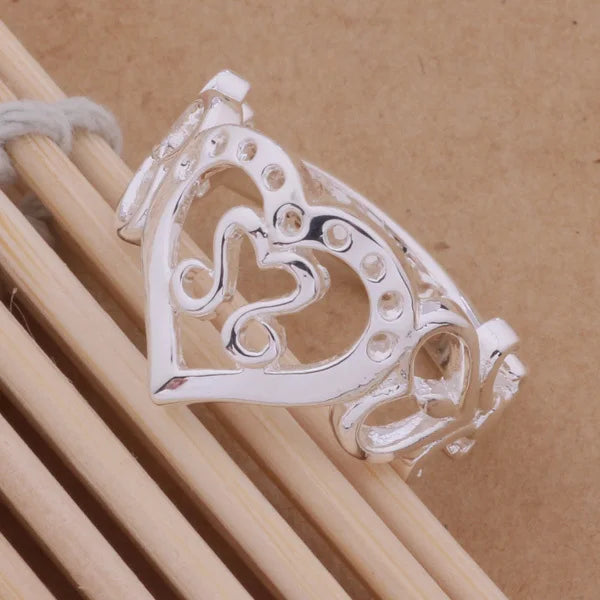 wholesale High quality silver plated Fashion jewelry rings WR-220