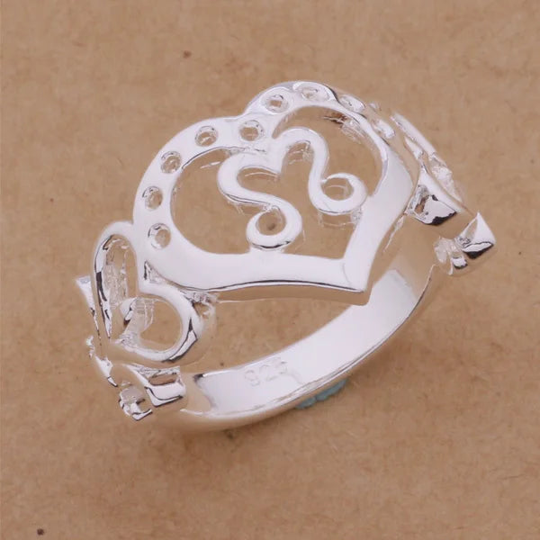 wholesale High quality silver plated Fashion jewelry rings WR-220