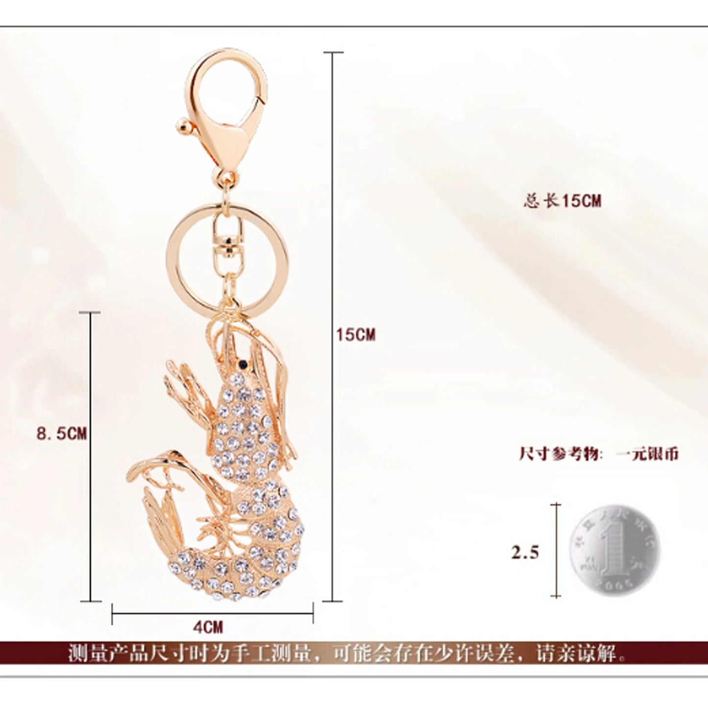 Fashion Rhinestone Crystal Metal Keychain Lovely Cartoon Marine Style Tortoise Fish Dolphin Keyring HandBag Car Pendant Gift