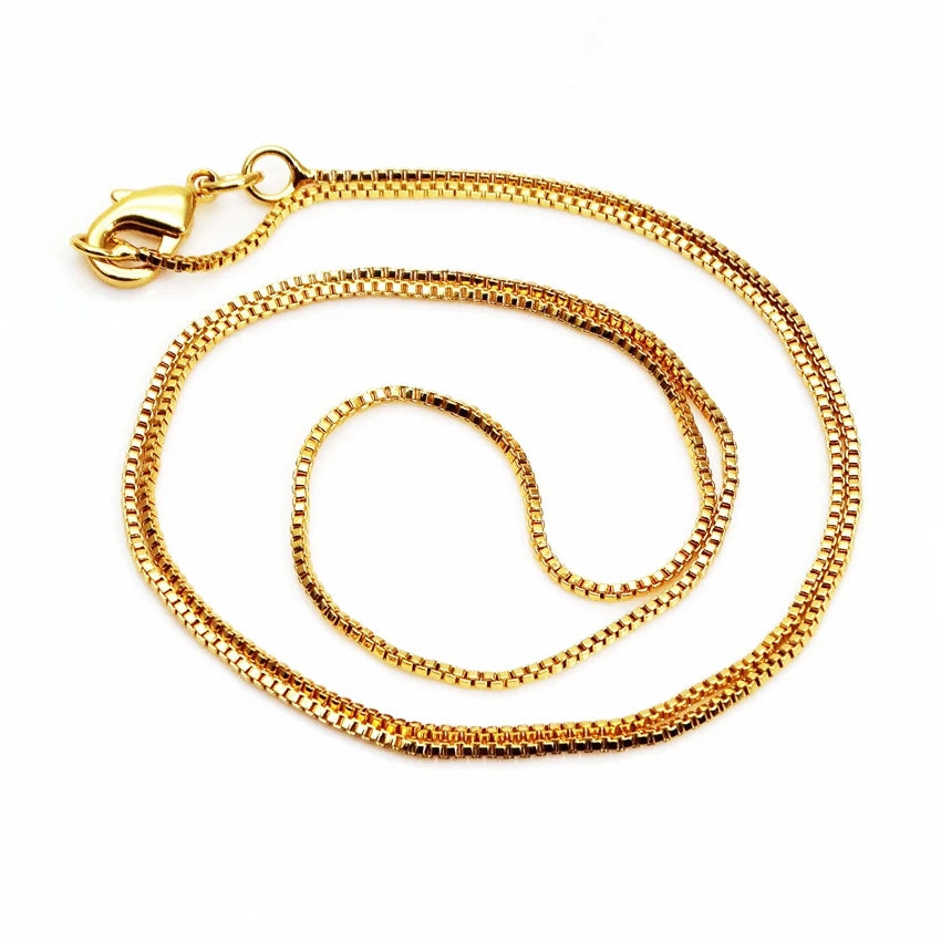 Micro Zircon oil drip photo box Pendant necklace Pearl Celtic Knot pendant necklace copper chain jewelry necklace