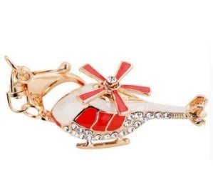 2025 Fashion Crystal bag Shape Flower Rhinestone Keychain for Women's bags Pendants Decoration Accessories Car keyrings Jewelry