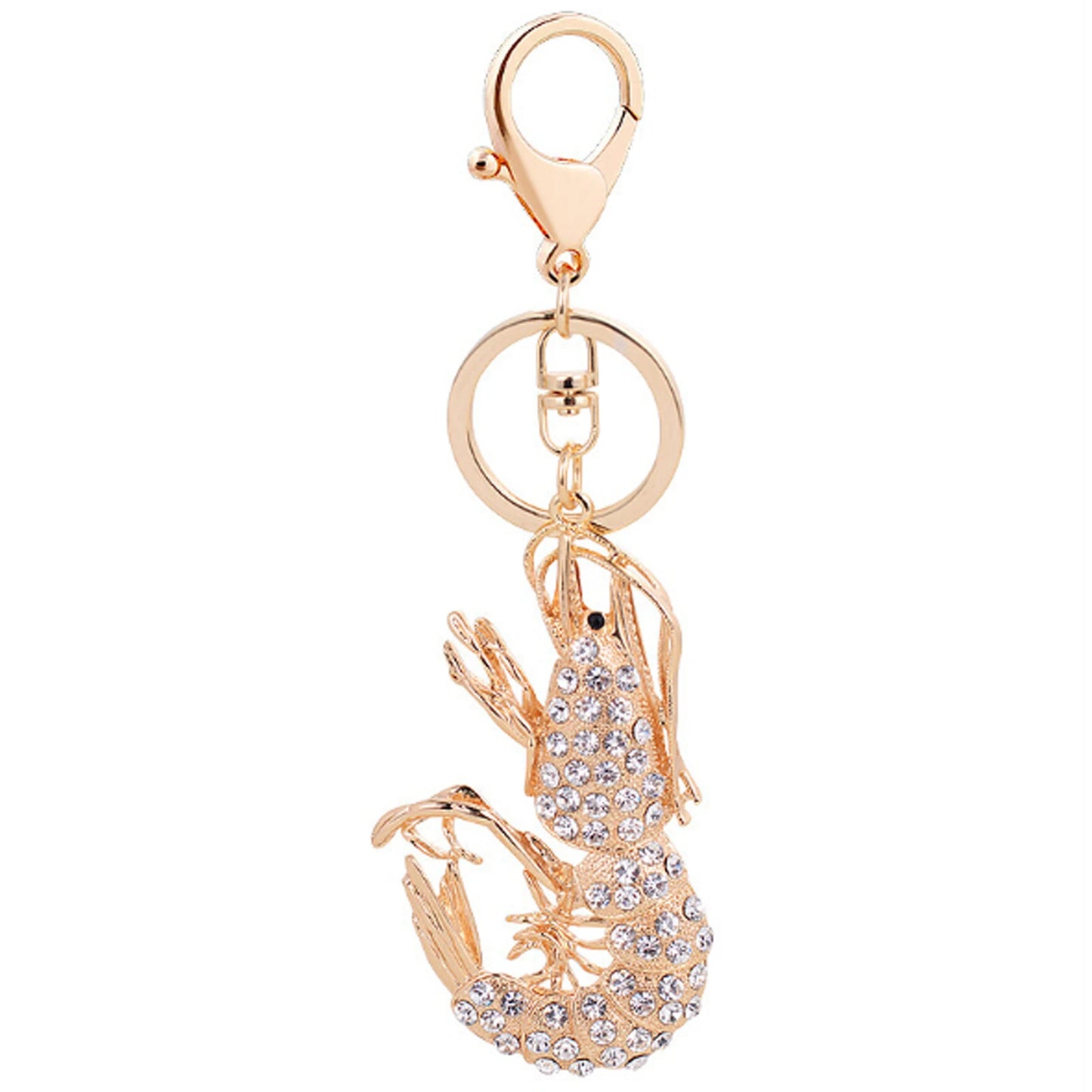 Fashion Rhinestone Crystal Metal Keychain Lovely Cartoon Marine Style Tortoise Fish Dolphin Keyring HandBag Car Pendant Gift
