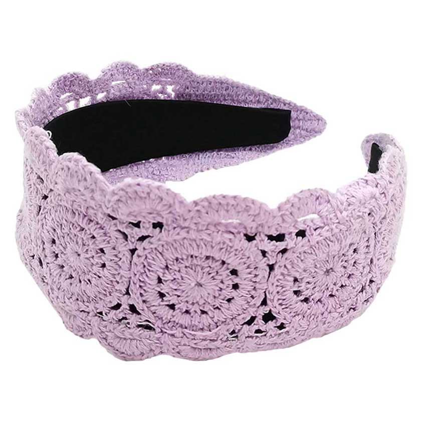 Solid Crochet Headband