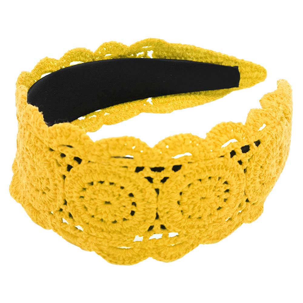 Solid Crochet Headband