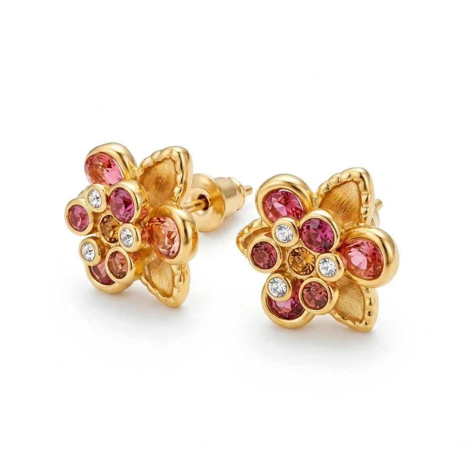 Elegant Flower Ladies Earrings Versatile for Daily Commute And Dates Perfect Thoughtful Gift for Female Friends