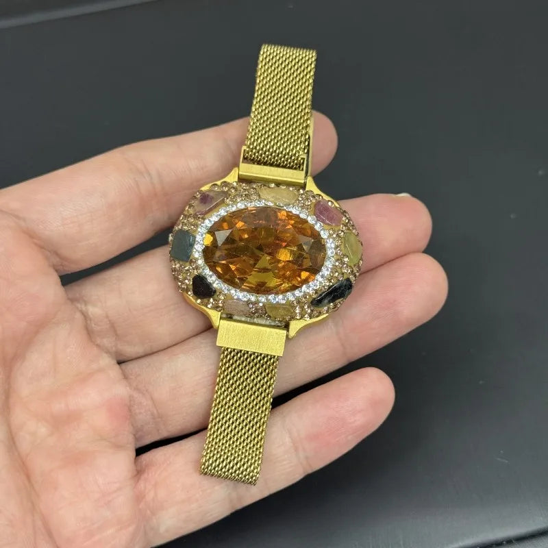 Color-Changing Sultan Stone Bracelets for Women Geometric Turkish Style Bangles Jewelry Elegant Fashion Pulseras Mujer