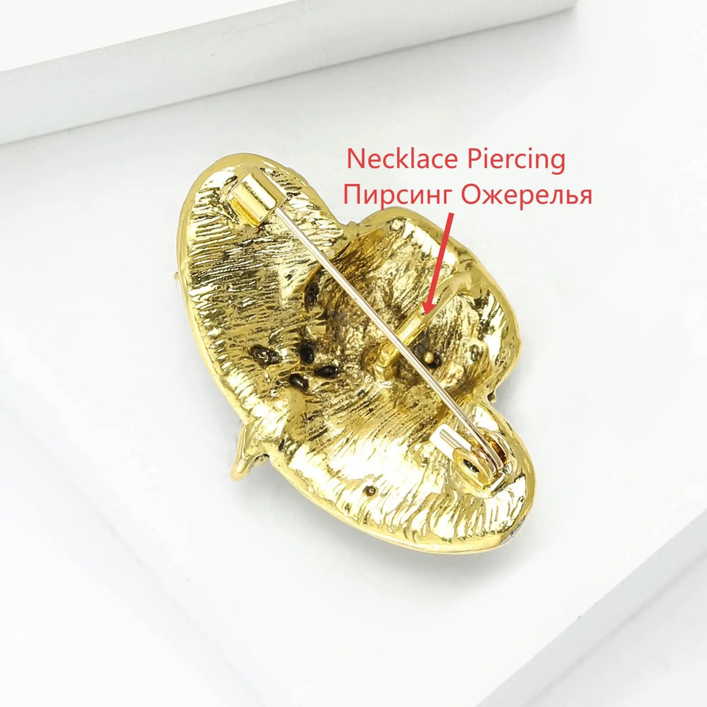 Luxury Rhinestone Sun Hat Brooches for Women Unisex Clothing Pins Necklace Event Party Backpack Fashion New Yea Gifts Decoration
