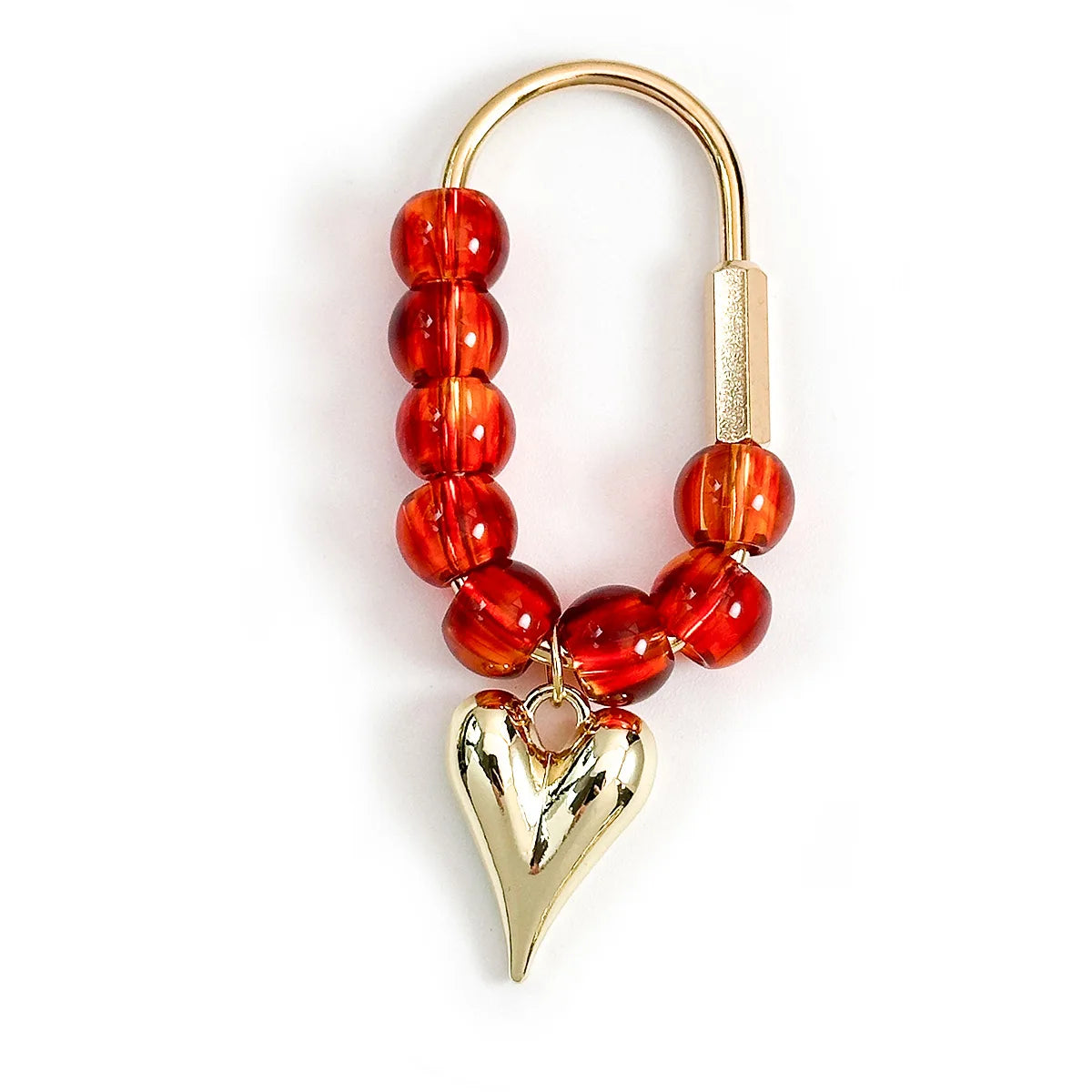 Multicolor Bead Key Chain with Heart Star Pendant Cute Aesthetic Handbag Charm Trendy Car Keys Holder Ladies Daily Decor