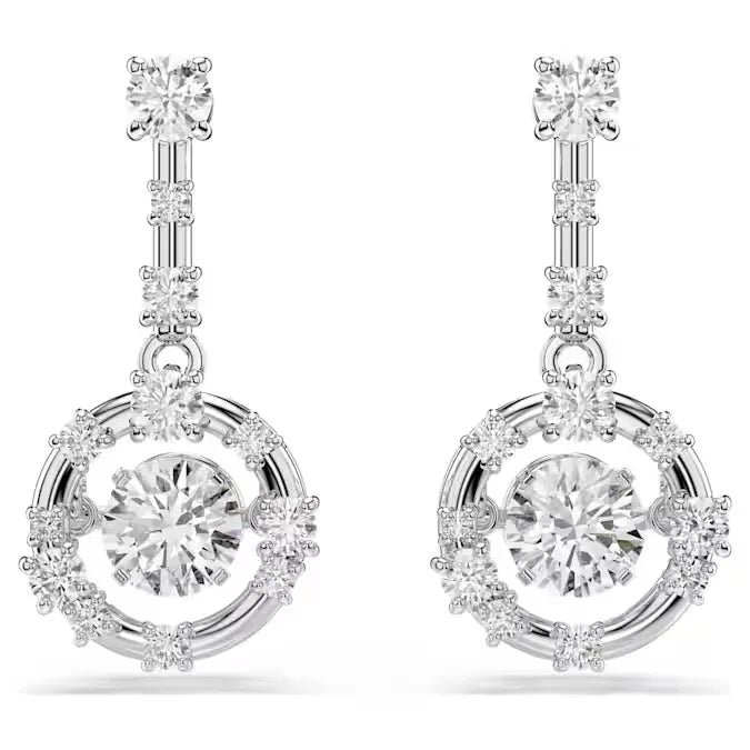 2026 New High-Quality Bee, Cupid's Arrow Heart Candy Snowflake Crystal Earrings for Women - Romantic and Elegant Holiday Gift