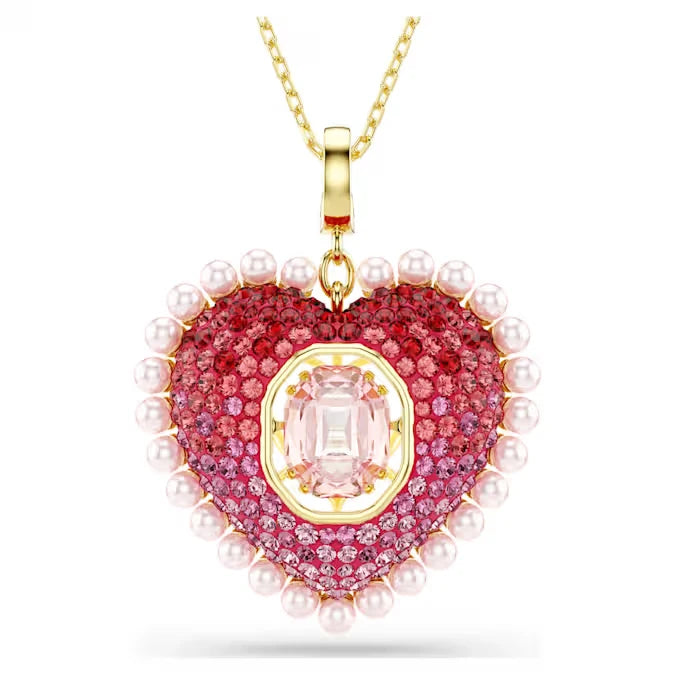 2026 New High-Quality Sparkling Crystal Seashell Seahorse Heart Cross Feather Elegant Necklace Collarbone Chain Valentine's Day