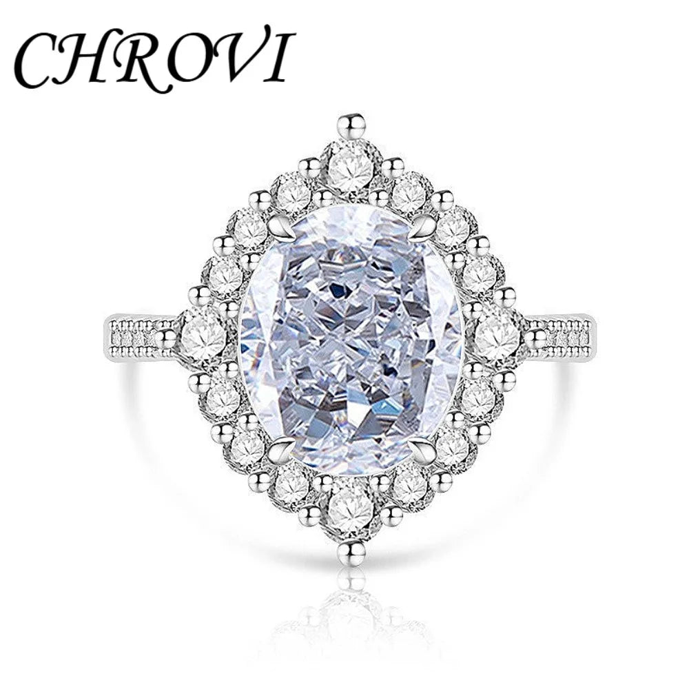 Light luxury 925 sterling silver gemstone ring, luxurious jewelry, unisex, fashionable for work, parties, and weddings ring