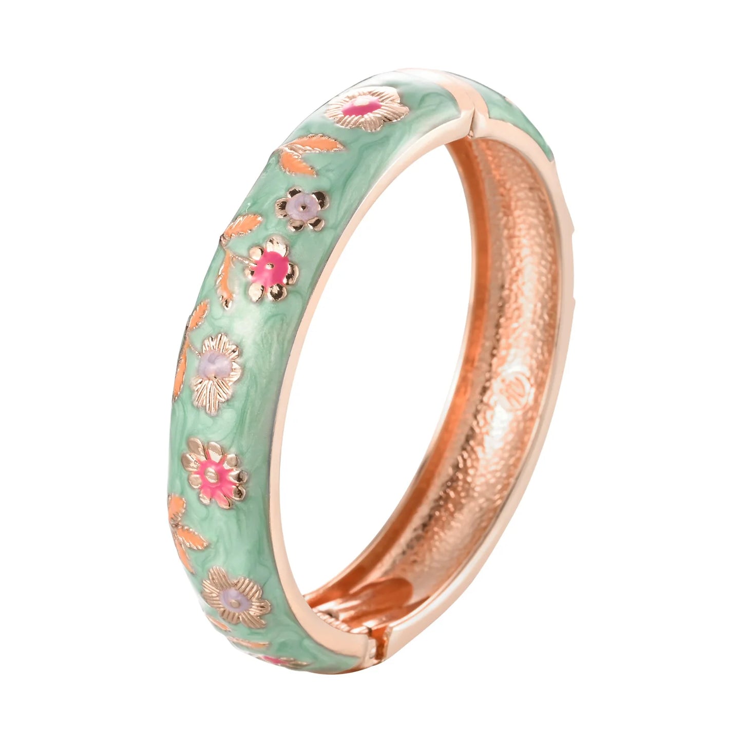 Enamel Bracelets For Women Wide Bangles On Hand Hawaiian India Cloisonne African Jewelry Women's Hand Bracelets Designer Gifts
