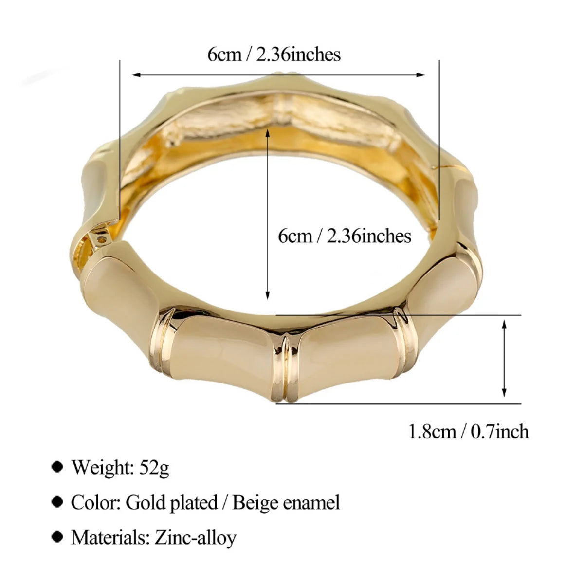 KMVEXO Irregular Enamel Spring Metal Chunky Bangles For Women Geometric Wood Wide Cuff Bracelet Punk Hip Hop Statement Jewelry ﻿