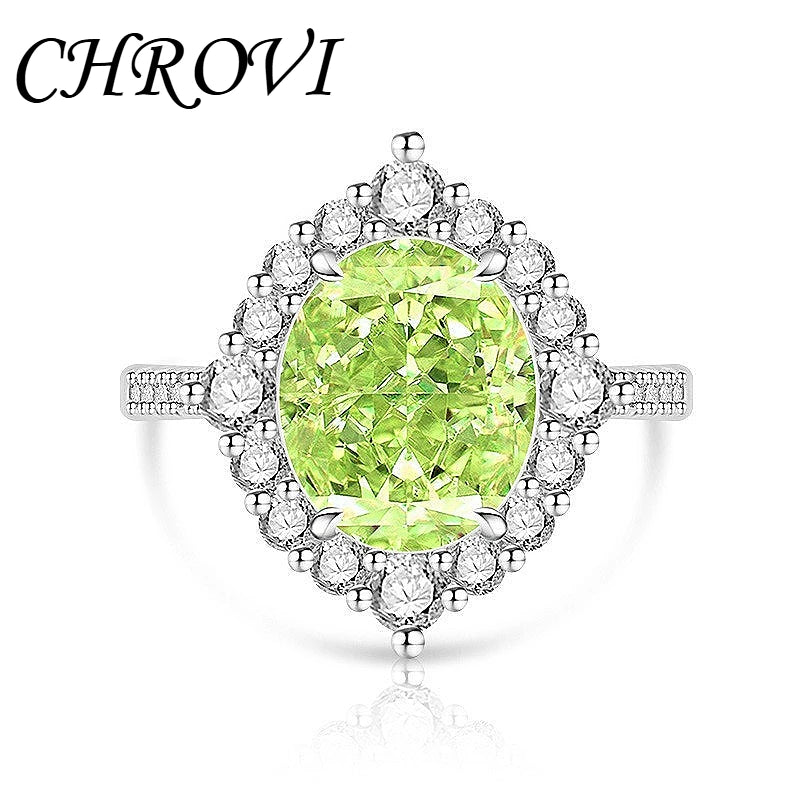 Light luxury 925 sterling silver gemstone ring, luxurious jewelry, unisex, fashionable for work, parties, and weddings ring