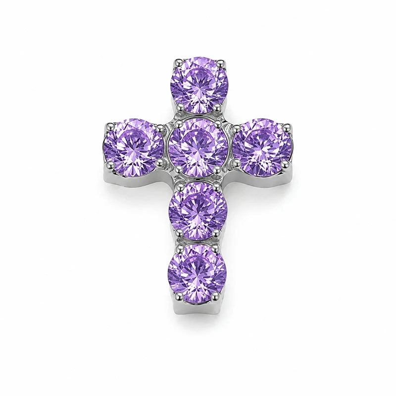 EILIECK 1Pcs ASTM F136 Titanium Spiral Cross Zirconia Ear Piercing 16G Lip Nose Body Piercing Earrings Body Piercing Jewelry