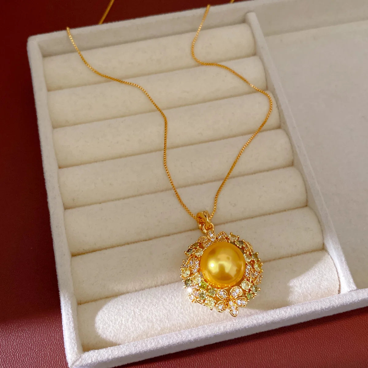 3Pcs/4 Pcs Party Jewelry Set Large Size Pearl Necklace Earrings Rings Ladies Fashion Shiny Zircon Jewelry for Party Banquet K