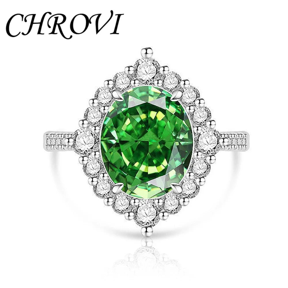 Light luxury 925 sterling silver gemstone ring, luxurious jewelry, unisex, fashionable for work, parties, and weddings ring