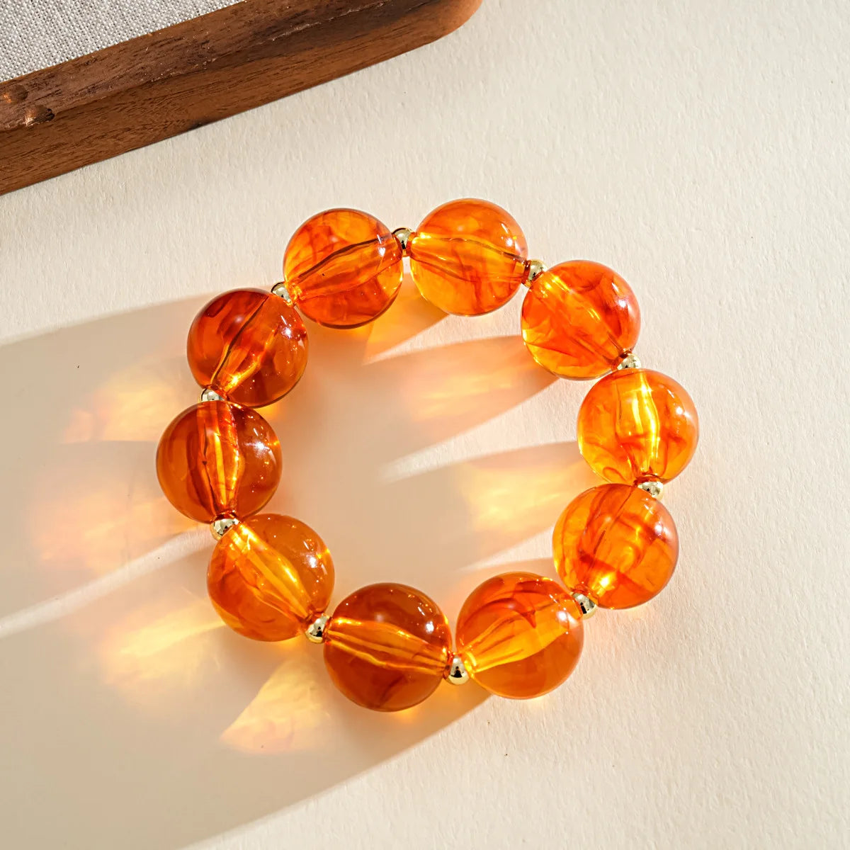 KMVEXO Fashion Colorful Acrylic Big Beads Necklace Bracelet Set for Women Personality Originality Holiday Jewelry Accessories