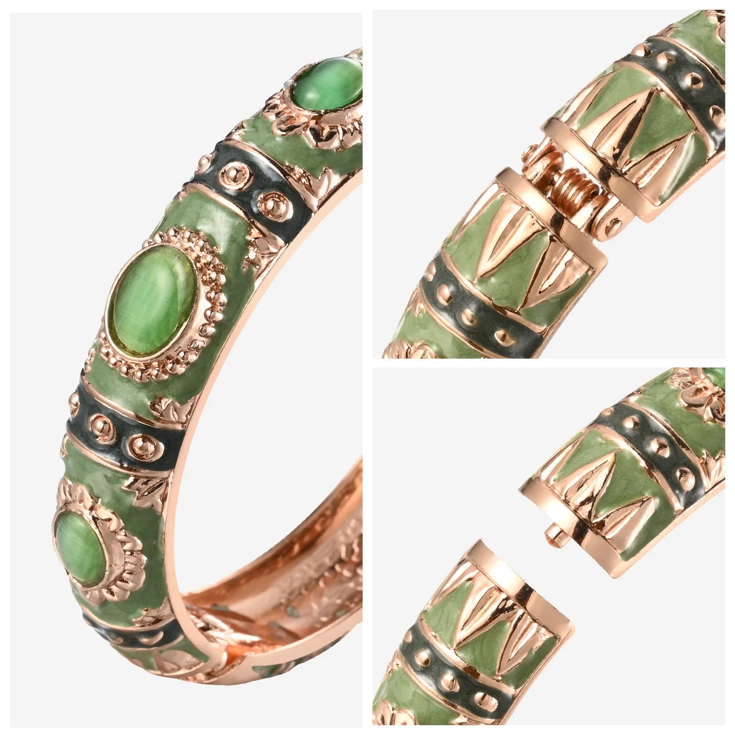 1/5 PCS Enamel Bracelet For Women Bangle On Hand Cloisonne Women's Hand Bracelets India African Jewelry Bohemian Designer Gifts
