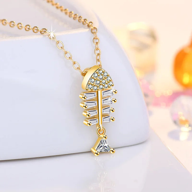 925 Sterling Silver Necklace Pendant Romance Heart Zircon High Quality For Woman Fashion Wedding Engagement Jewelry Gift