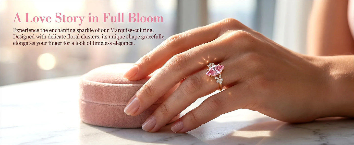 Light Luxury 925 Sterling Silver High-End Padparadscha Ring for Women with High-Carbon Diamond Open Wedding Ring